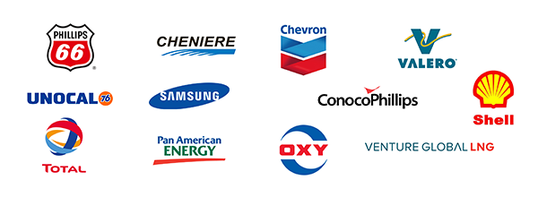 Oil & Gas  Users logos