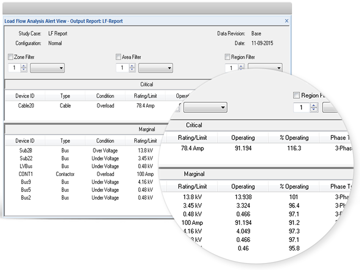 Transmission Load Flow Analysis Software Report