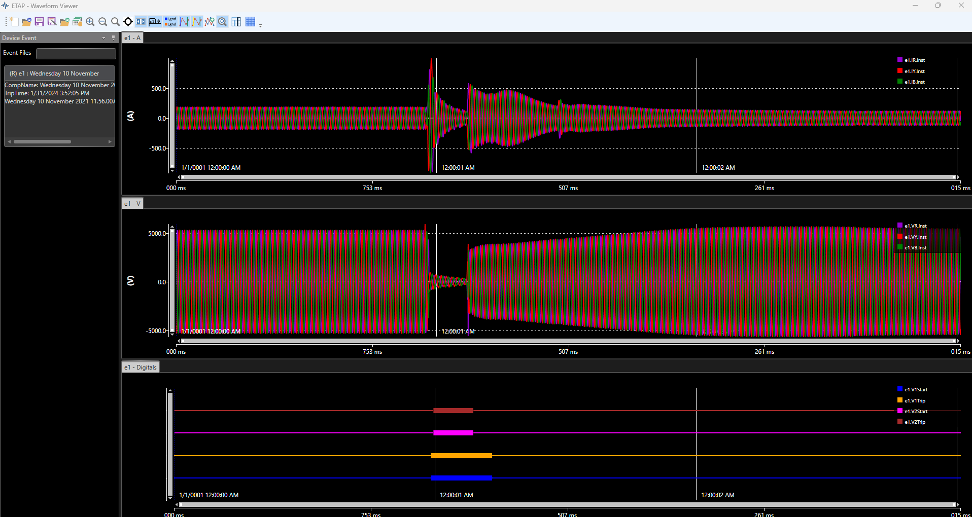 AFAS Wave Form