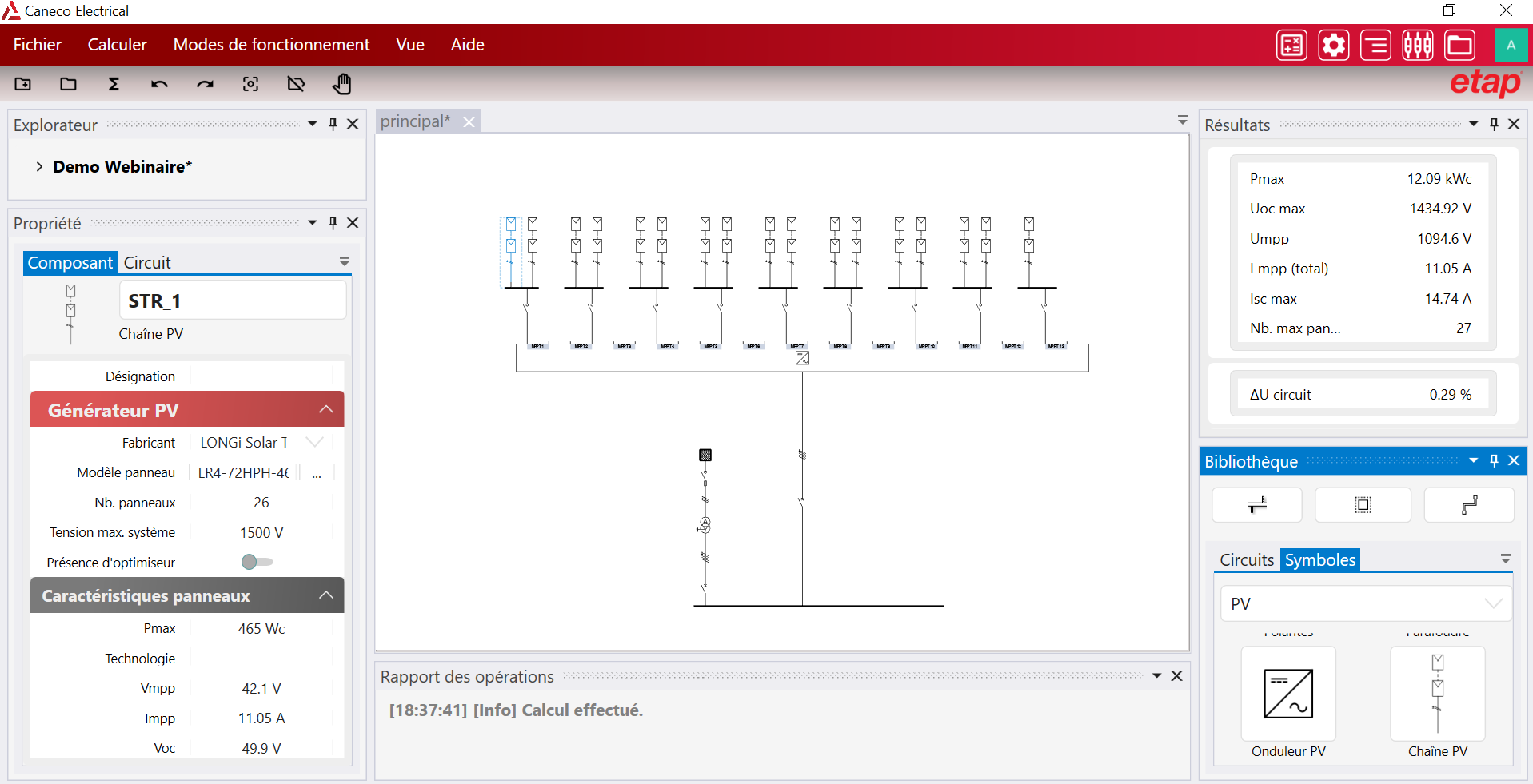 PV Integration dashboard