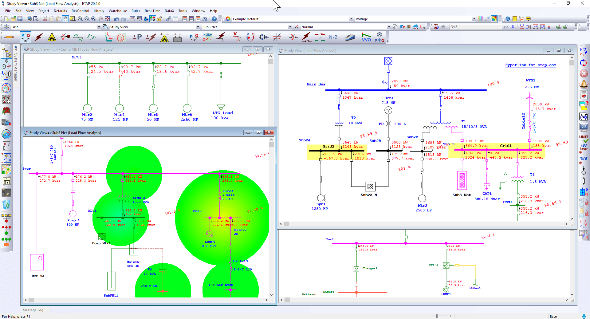 Load Flow Analysis Software