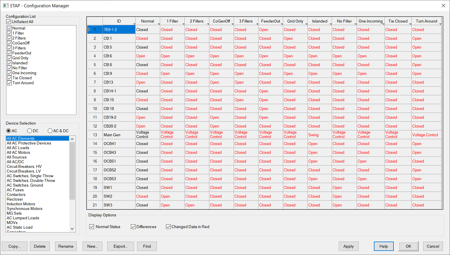 ETAP Configuration Manager