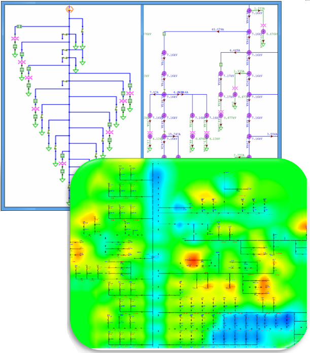 Feeder Schematic Views