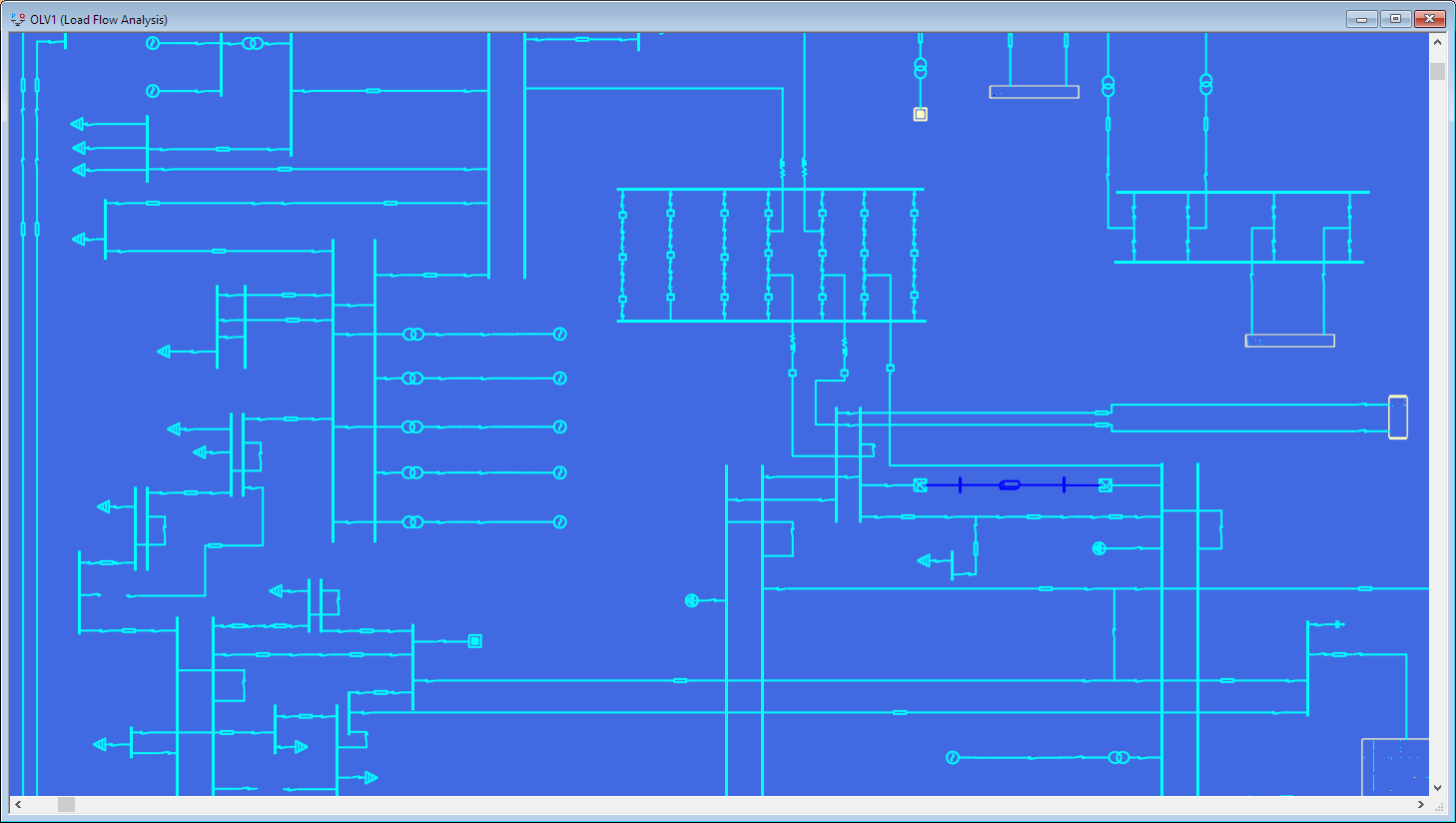 Substation Interconnection Single Line Diagram