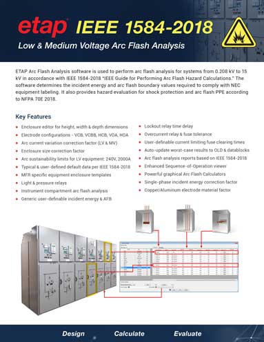 IEEE 1584-2018 Arc Flash