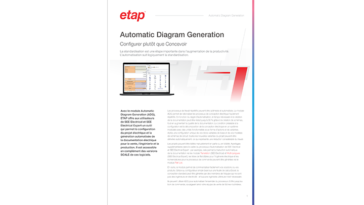 Automatic Diagram Generation Flyer-FR