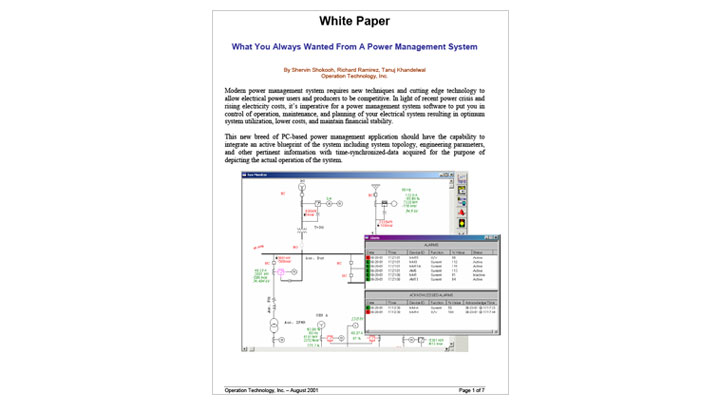 What You Always Wanted From A Power Management System