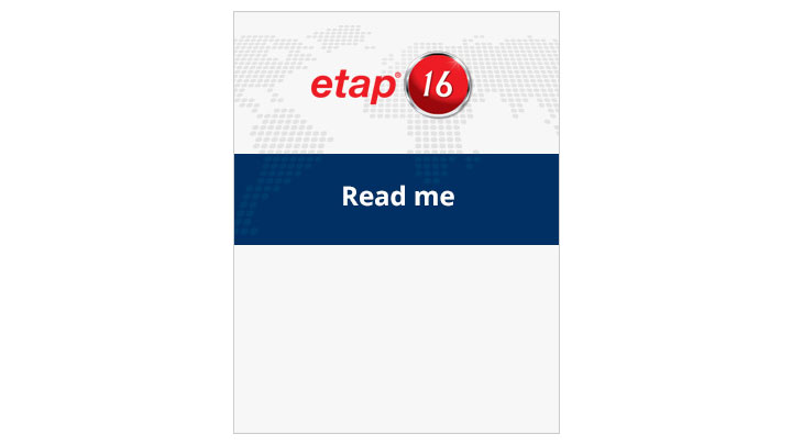 ETAP 16 Readme