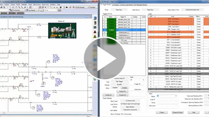 ETAP Intelligent Load Shedding