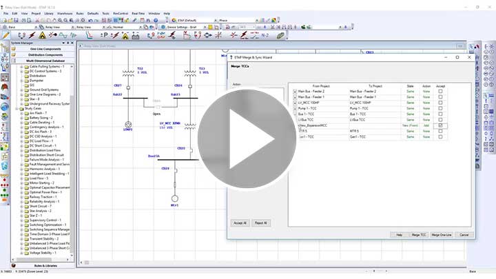 ETAP Project Merge - Project Collaboration & Data Management