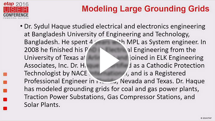 Modeling Large Grounding Grids 