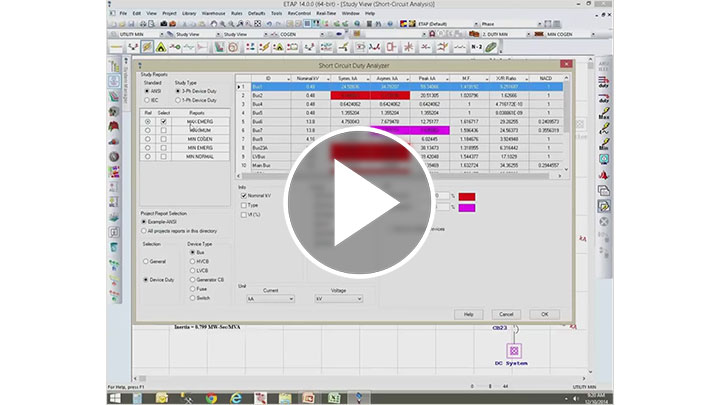 Short Circuit Result Analyzer