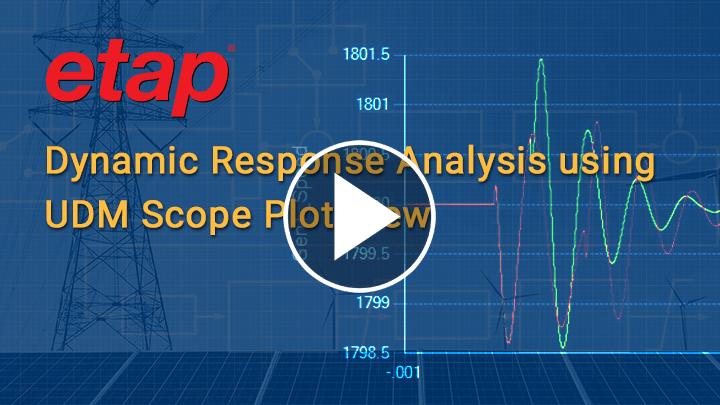 Dynamic Response Analysis using UDM Scope Plot View