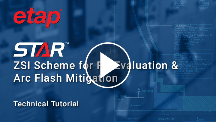 ZSI Scheme for Protective Device Evaluation & Arc Flash Mitigation Technique using ETAP